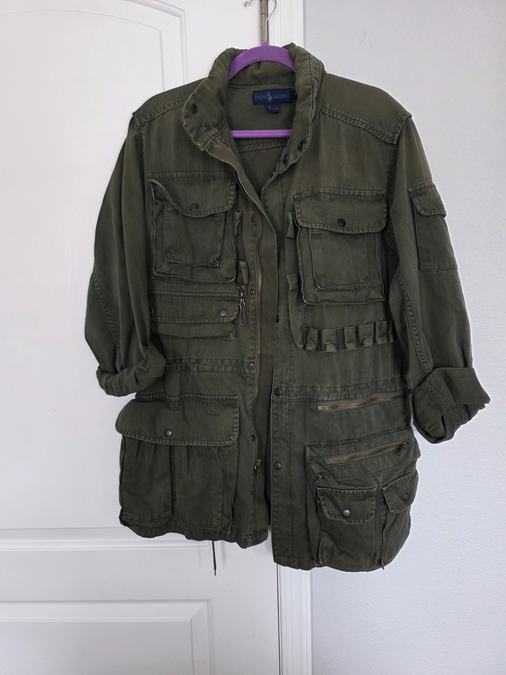 Olive Utility Field Jacket - Ralph Lauren
